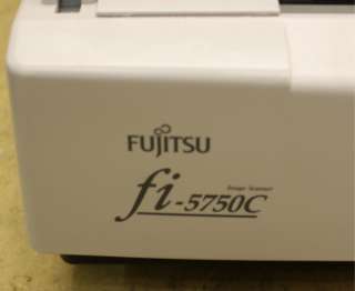 Fujitsu Fi 5750C Color Duplex Tabloid Scanner USB SCSI 90 PPM #A 