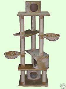 GoPetClub F2050 Cat Tree Bed House Bed Condo Furniture  