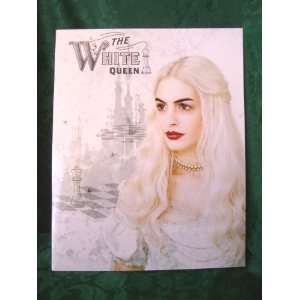 Tim Burton Alice in Wonderland White Queen Folder