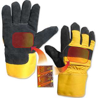 Heated Utility Work Glove  Includes Free Hand Warmer  