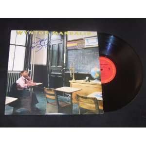 Wynton Marsalis   Black Codes   Signed Autographed Record Album Vinyl 