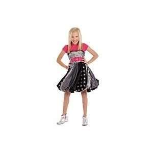  Disney Store Hannah Montana Pink Concert Dress Costume NEW 