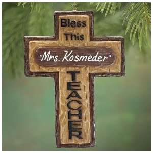    PERSONALIZED SUNDAY SCHOOL TEACHER ORNAMENT: Everything Else