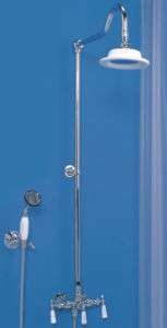 Wall Mount Exposed Riser Shower Set with Handheld  