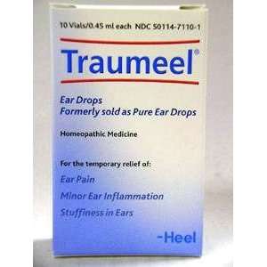  Traumeel Ear Drops 10 vials/0.45 ml each vial by Heel USA 
