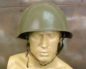 Russian Soviet Army M 40 Steel Helmet WWII Issue  