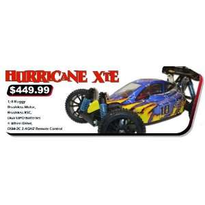  Hurricane XTE Buggy 1/8 Electric (With 2.4GHz Remote 