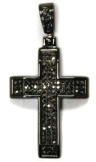 ICED OUT Hip Hop Pendant Charm *CROSS*(6005HE)w/necklace chain 30 3mm 