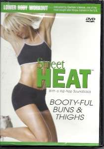 STREET HEAT BOOTY FUL BUNS AND THIGHS WORKOUT DVD NEW  