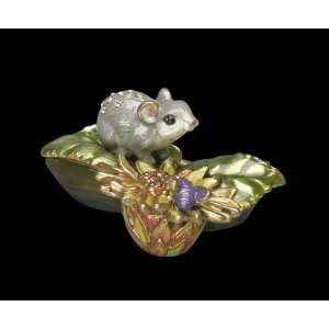  Jay Strongwater MOUSE & MUM TRINKET BOX: Home & Kitchen