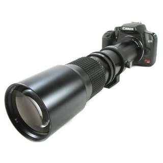  500mm Telephoto Lens +Tripod for Canon EOS XTi,XS,XSi,T1i 