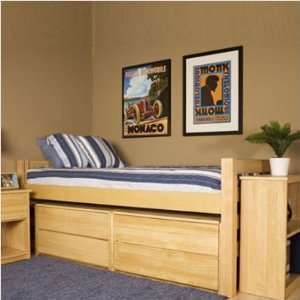  Graduate Series Extra Long Twin Bed Finish Natural