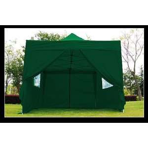   Green Easy Set Pop Up Party Tent Canopy Gazebo