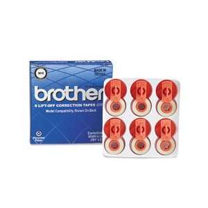  Brother AX, EM Lift Off Tape 3015 Ribbon New 6 Pack 