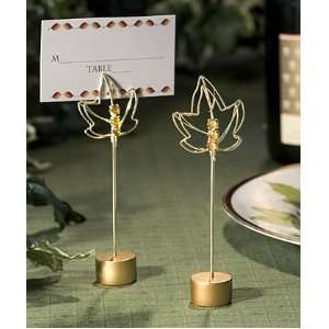 Bridal Shower / Wedding Favors : Fall Themed Place Card Holders (72 