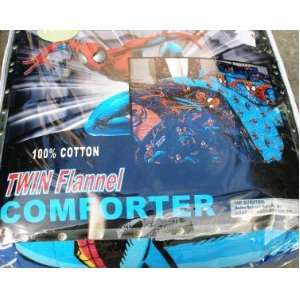  Spiderman Twin Flannel Comforter