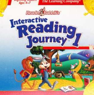 Reader Rabbit Interactive Reading Journey PC CD learn!  