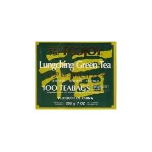 Foojoy Lungching Green Tea 100 Tea Bags Grocery & Gourmet Food