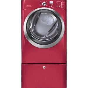  Red 8.0 Cubic Foot Electric Front Load Dryer with IQ Touch Controls F