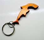 jimmy buffett margaritaville orange shark landshark keychain opener 
