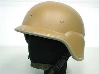 SWAT Airsoft Paintball M88 PASGT Kevlar Helmet Tan  