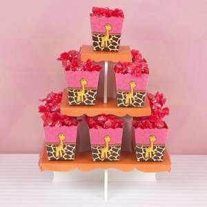  Giraffe Girl   Candy Stand & 13 Fill Your Own Candy Boxes 
