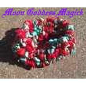   Coral & Turquoise~Woven GeMsToNe~STRETCH Bracelet~6 