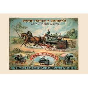 Wood, Taber and Morses Steam Engine Works   12x18 Gallery 