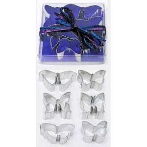  6pc Set Mini Butterfly Cookie Cutters