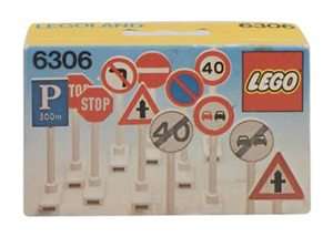 Lego Town Classic Road Signs 6306  