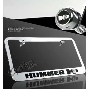 Hummer H3 License Frame   Chrome