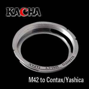 M42 Lens to Contax Yashica C/Y Camera Mount Adapter  
