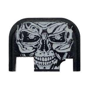  Terminator Skull Rear Slide Cover Plate for Glock Pistols 