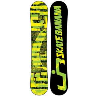 New 2012 Lib Tech Skate Banana 154 BTX Snowboard (Banana / Rocker 