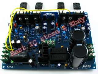 MX100 Audio power amplifier board 200W+200W 2 CHANNEL DIY KIT