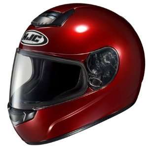  HJC CS R1 Solids Motorcycle Helmet Wine Automotive