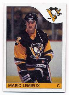 1985 86 Topps MARIO LEMIEUX Pittsburgh Penguins ROOKIE RC #9  