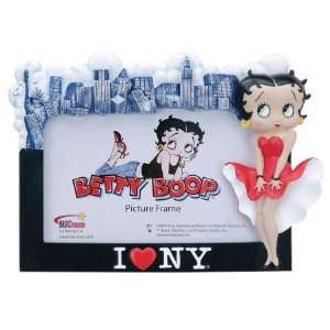   FR929 I Love New York Betty Boop 4x6 Picture Frame: Home & Kitchen