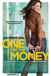 ONE FOR THE MONEY great original movie poster KATHERINE HEIGL  