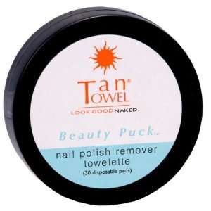 Tan Towel nail polish remover towlette