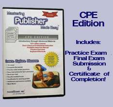 Microsoft Office PUBLISHER 2010 Training Tutorial CPE  