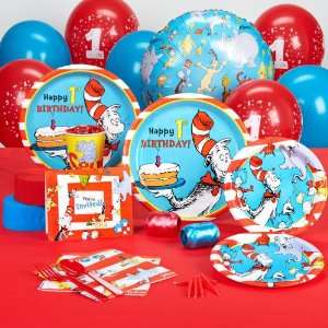   1st Birthday Standard Party Pack for 8 Party Supplies Toys & Games