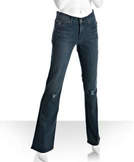 James Jeans steel blue wash Reboot skinny bootcut jeans