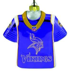   Vikings Laser Etched Jersey Christmas Ornaments