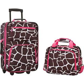 Rockland Luggage Rio 2 Piece Carry On Luggage Set  