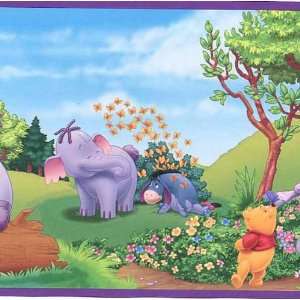  Disney Pooh and Friends Wall Border