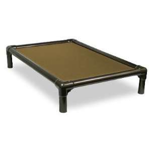 Standard Elevated Chew Proof Dog Bed in Walnut Size: X Large (27 x 44 
