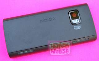 Full Housing Cover Fascia Facia Case For Nokia X6 Black  