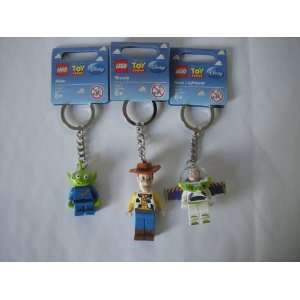  Bundle of 3 Toy Story Lego Friends Keychain Set 