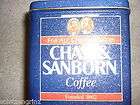 chase and sanborn coffee tin  